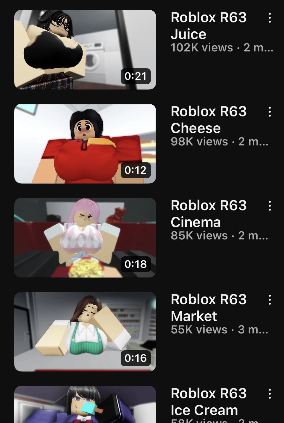 Roblox R63 Market
