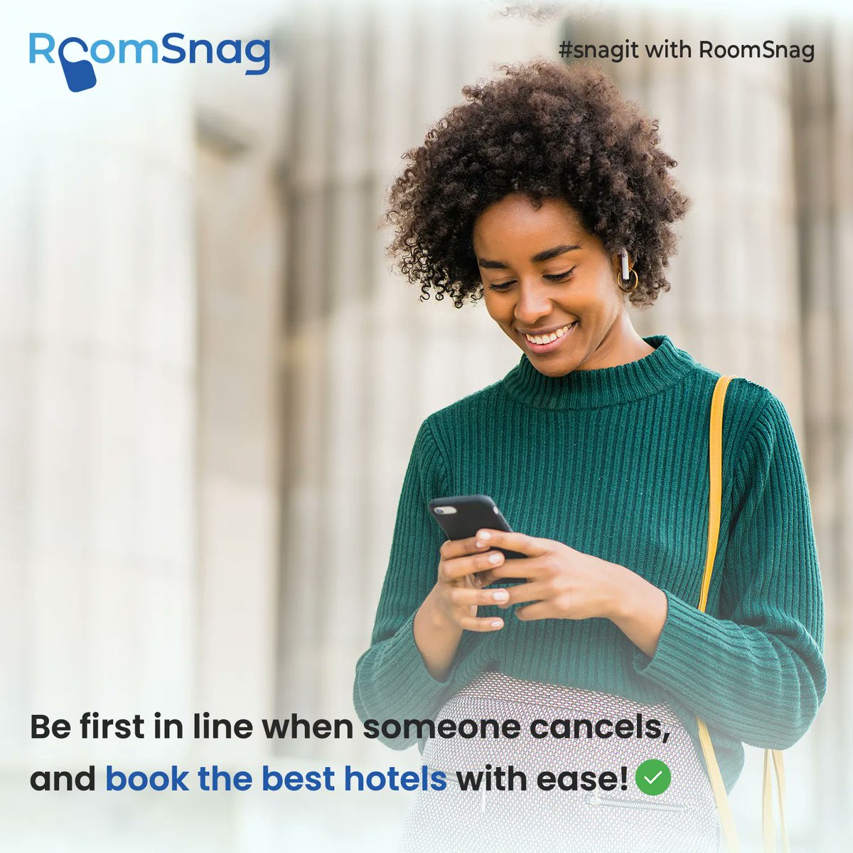 RoomSnag's tweet photo. Tired of the same old hotel options? RoomSnag offers you a chance to book pre-booked rooms you won't find anywhere else. 🏨💻 Book now and experience a one-of-a-kind stay!

#RoomSnag #UniqueRooms #UnforgettableExperience #travel #hotels #snagit #roomsnag #adventure #booking https://t.co/AHk7cFF6wJ