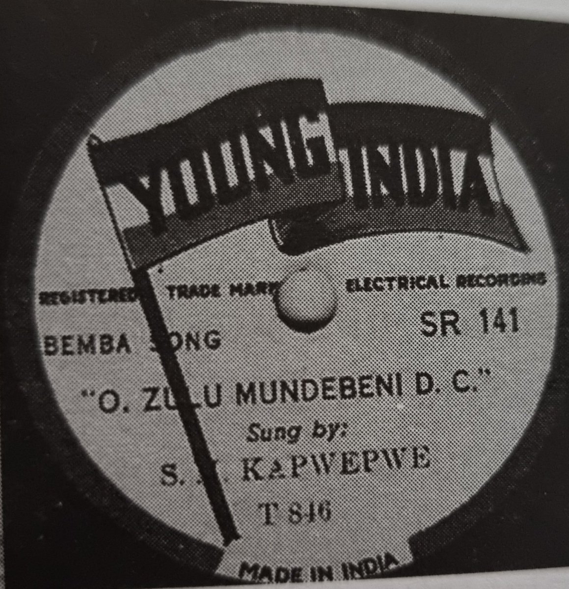 Most people remember my father, Simon Mwansa Kapwepwe as a politician. I remember him as an artist; dancer, singer, poet and writer. He even designed his clothes. He recorded this song while studying in India in 1952. Read about it in Leonard Koloko's book, Zambian Music Legends.