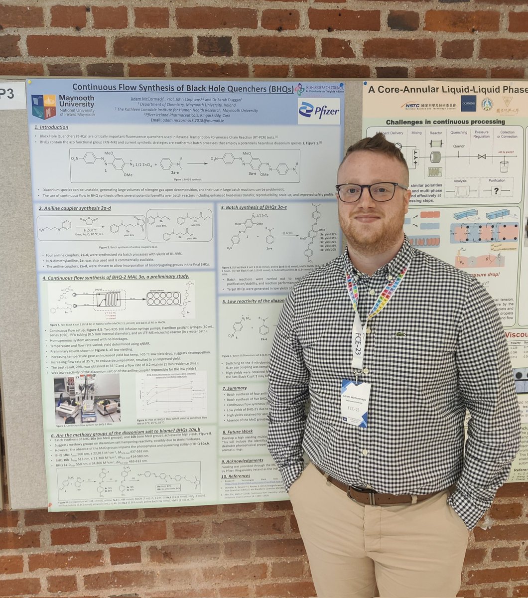 Great to have presented my poster at #FCE23. Had some amazing chats and met some great people. <a href="/FlowChemSociety/">FlowChemistrySociety</a> <a href="/MaynoothChem/">Maynooth University Chemistry</a>  #Flowchemistry