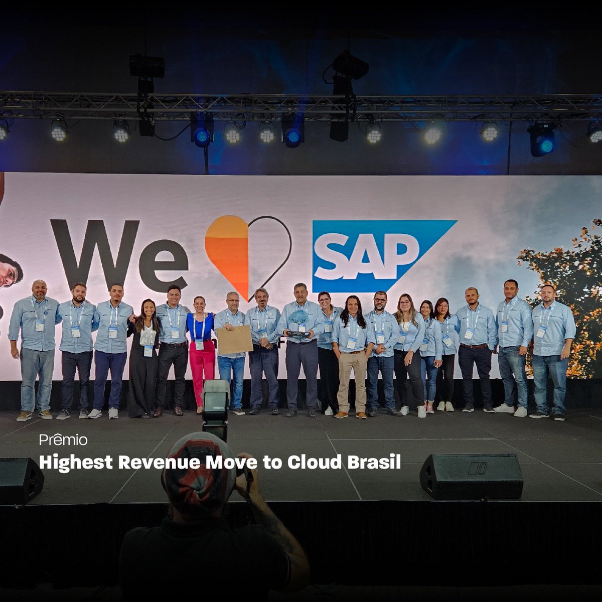 RamoSistemas's tweet image. #SAPPartnerSummitforSME 

✅ Levamos 2 prêmios pra casa:
     
     🏆 Highest Revenue Move to Cloud Brasil
     🏆Highest Revenue Move to Cloud Latin America 2022

✅Teve encontro da LinkedWolrd, grupo de parceiros global em que fazemos parte.