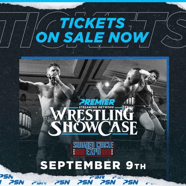 🎟️ DON’T FORGET 🎟️

👉🏼Tickets to The Wrestling Showcase are available NOW!!!

LIVE from Metuchen, NJ, every match features a different promotion!! Plus, we’ll crown the first ever men’s and women’s Premier champions!!!

💻➡️ Get you tickets now: bit.ly/3BNSX5V