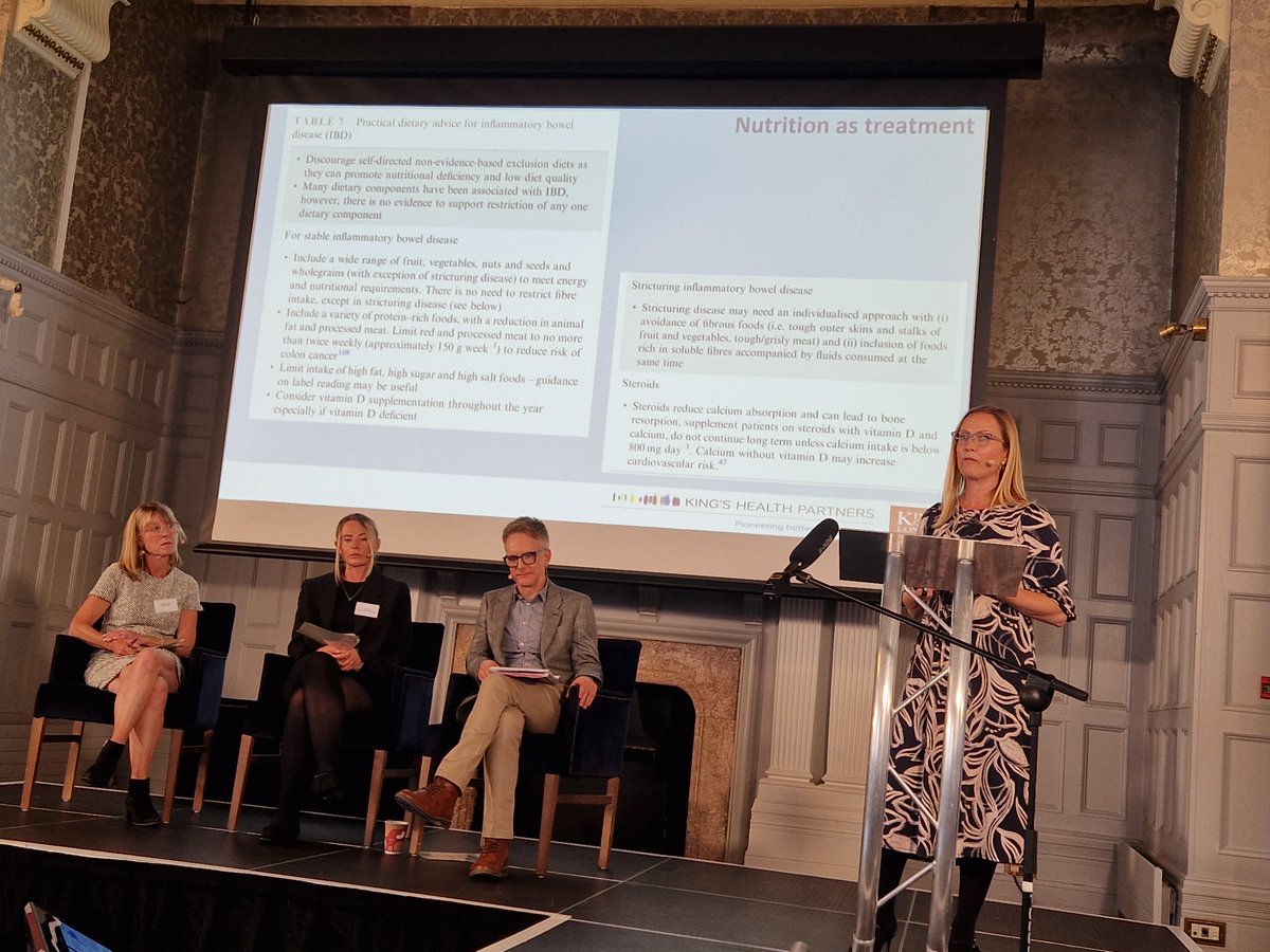 shefgastro's tweet photo. Fantastic talk from @realfood_doctor about nutrition and the #IBD guidelines. Important, new changes, make sure you are up to date! #NDGS23
@bda_gastro @BDA_Dietitians https://t.co/AJzfLXLSX7