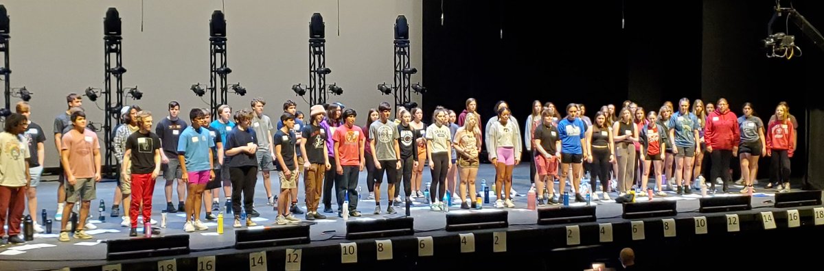 Rehearsals for the #IHSMTA Showcase finale are underway- and man do they sound good! What a way to wrap up the year!
