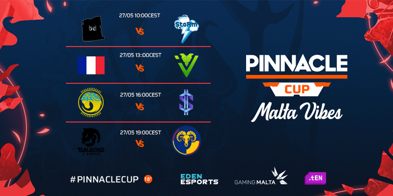 PinnacleDota2's tweet photo. TODAY IS THE DAY!
Day 1 of the #PinnacleCup: Malta Vibes 2
#BaldDynasty π #StoRm
#TeamFrance π @weareivygg
#TengriGaming π #MoneyMakers
@Balrogs_Esports π #RamSquad https://t.co/HfXsJTINjx