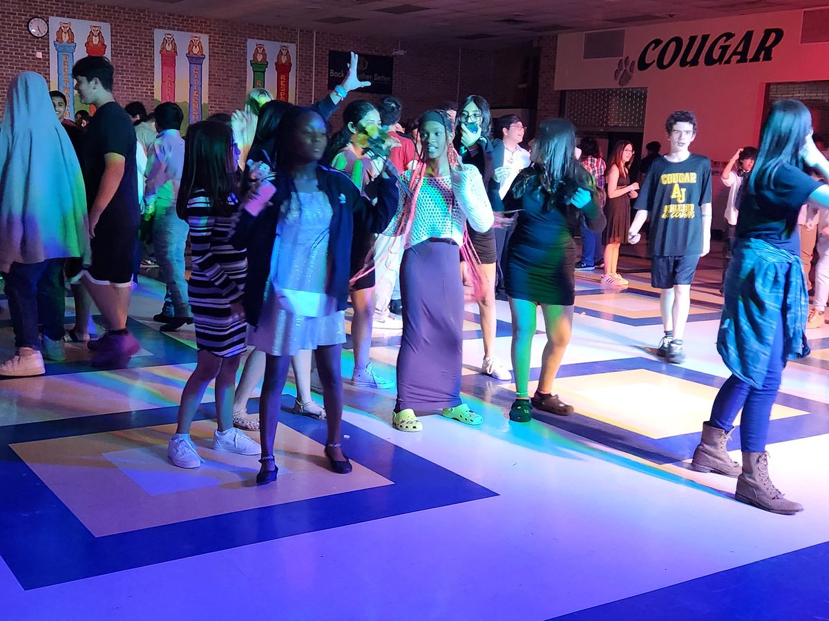 JONES_AVID's tweet photo. Final 8th grade dance. So much fun to see the kids having fun. Thanks to Genesis Segura and everyone who helped to make this an event to remember.
We had a getting ready party in my room. I'm gonna miss these girls. 
@NISDJones 
@NISDJonesSTEM https://t.co/2968yTICnS