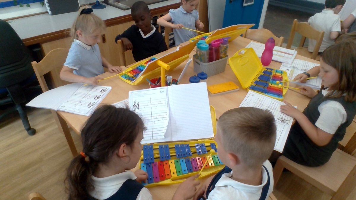 BPSHull's tweet photo. 2LO have shown what amazing musicians they are this week. Here they are playing music that they themselves composed! 
#BPSMusic https://t.co/281jwPOhGv