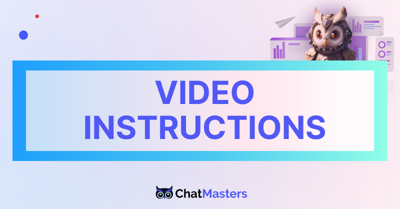 chat_masters's tweet photo. Be sure to check out the new video tutorials we've added to ChatMasters! 🚀

👁 Learn how to take advantage of our innovative chatbot platform with step-by-step videos at https://t.co/mkimvINR8S

 #ChatMasters #VideoTutorials #Bot #AI https://t.co/t7PhDl6BAQ
