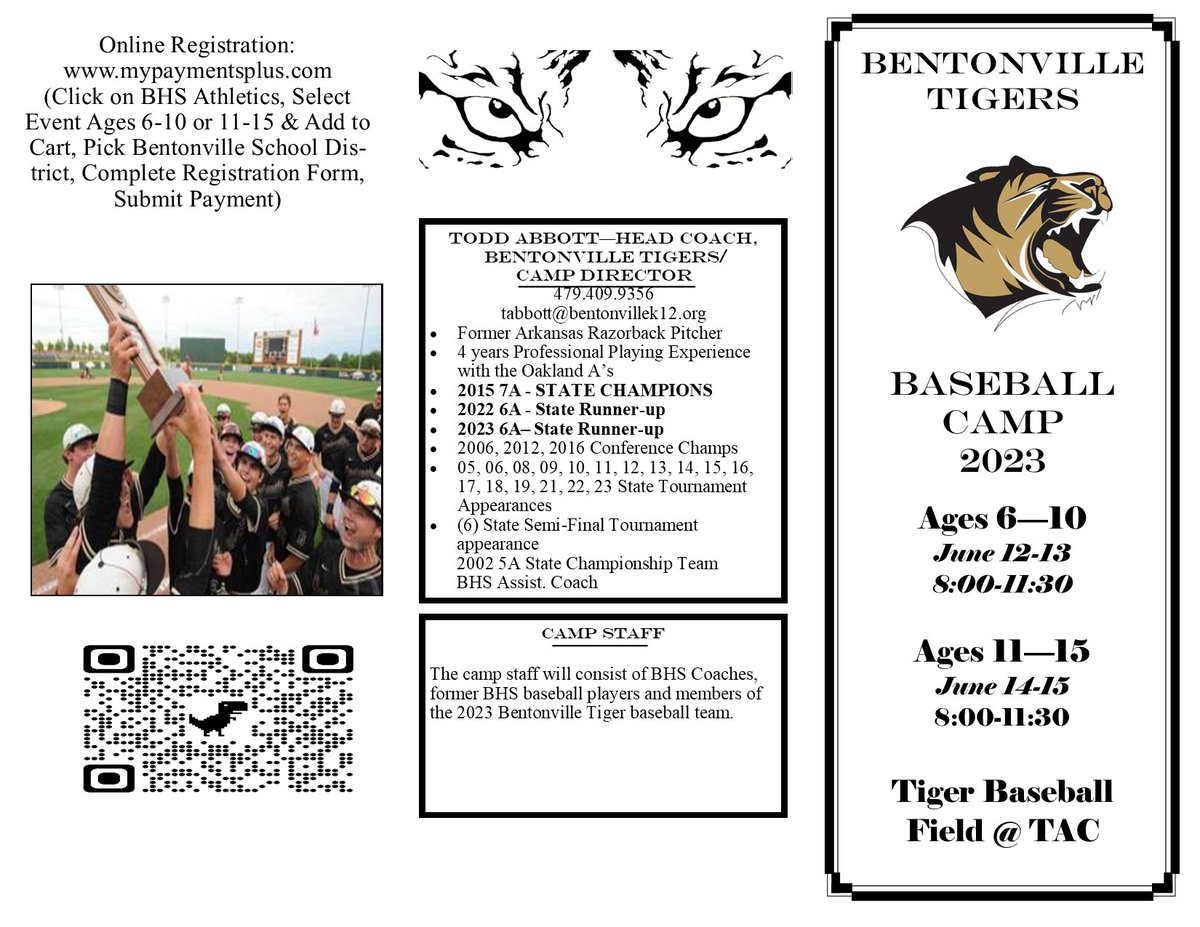 bhstigerbasebal's tweet photo. Camp 2023 is just a few weeks away. #Boom #GoTigers #ONE https://t.co/EbD7mEVjvu