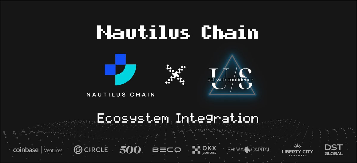 nautilus_chain's tweet photo. 📣#NautilusChain is thrilled to announce a new Ecosystem Integration with @universe_swap2!

💥UniverseSwap is a multi-chain decentralized digital assets exchange (DEX)

Welcome aboard, we look forward to working with you! https://t.co/0YVKdP6WMy