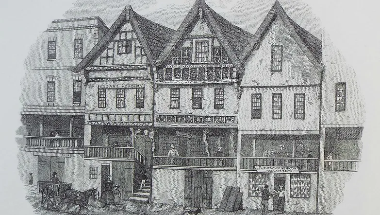 heritagechester's tweet photo. What can the front of Bishop Lloyd's Palace tell us?

There's no documented evidence about BLP until 1661 &amp; evidence afterwards is sparse. This talk by Karen McKay of @ChesterCivTrust will focus on what we can learn from the building itself. Book now: https://t.co/itgNeKXMr5 https://t.co/svpkbAXyl4