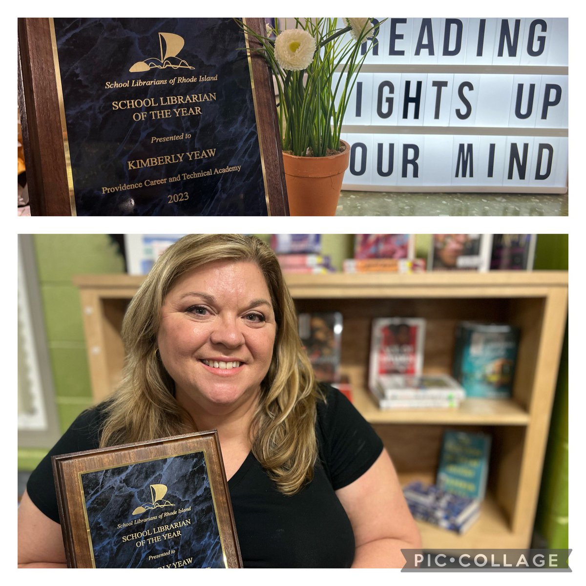 PCTA (@pctaprovidence) on Twitter photo Our very own Kim Yeaw <a href="/PCTALibrary/">Kimberly Yeaw</a> is the greatest librarian! And now @slri has made it official! Congratulations to Kimberly Yeaw RI’s School Librarian of the Year! <a href="/pvdschools/">Providence Public Schools</a> <a href="/Cheffett13/">Judith valentine</a> #PCTAPRIDE Our very own Kim Yeaw <a href="/PCTALibrary/">Kimberly Yeaw</a> is the greatest librarian! And now @slri has made it official! Congratulations to Kimberly Yeaw RI’s School Librarian of the Year! <a href="/pvdschools/">Providence Public Schools</a> <a href="/Cheffett13/">Judith valentine</a> #PCTAPRIDE