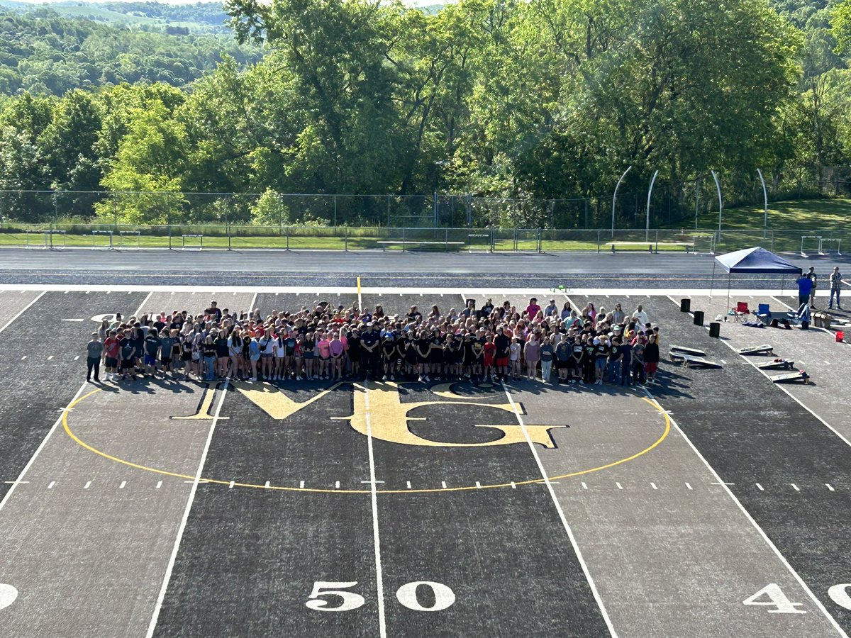 Always my favorite day of the school year <a href="/McGuffey_MS/">McGuffeyMS</a>! #McGFD23 #BestDayEver A sign the end of the school year is near.