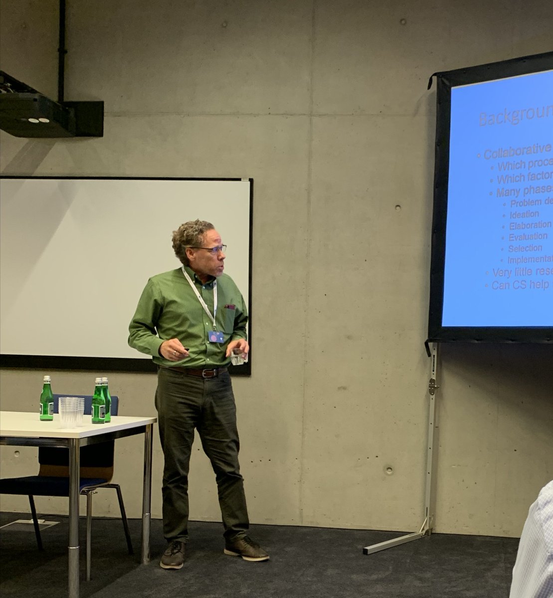 Dermot Breslin (@learn2evolve) on Twitter photo Jared Kenworthy discusses research which enhances creativity through a computer-assisted real-time feedback system #EAWOP2023 Jared Kenworthy discusses research which enhances creativity through a computer-assisted real-time feedback system #EAWOP2023