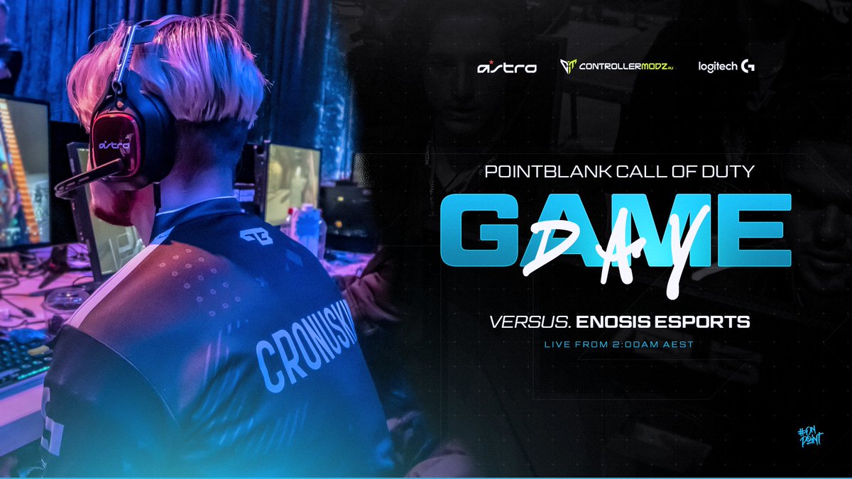 PointBlank (@pointblankoce) on Twitter photo Game 1 is here! We take on <a href="/EnosisCR/">Enosis eSports</a> in Winner's Round 1 Heat 1 at the Call of Duty Toronto Challengers Open 2023.
🕒Time: 2:00AM AEST
🎥Stream: TBC
Let's give the lads some support!!
<a href="/Cronus_Kun/">KPFIT</a>
<a href="/lmagineT1/">imagine</a>
<a href="/Jazhn_/">Kori</a>
<a href="/PogFati/">Fati</a>
<a href="/JayZee_XO/">JayZee</a>
#OnPoint
<a href="/AuModz/">ControllerModzAU</a> <a href="/LogitechG_ANZ/">Logitech G ANZ</a> Game 1 is here! We take on <a href="/EnosisCR/">Enosis eSports</a> in Winner's Round 1 Heat 1 at the Call of Duty Toronto Challengers Open 2023.
🕒Time: 2:00AM AEST
🎥Stream: TBC
Let's give the lads some support!!
<a href="/Cronus_Kun/">KPFIT</a>
<a href="/lmagineT1/">imagine</a>
<a href="/Jazhn_/">Kori</a>
<a href="/PogFati/">Fati</a>
<a href="/JayZee_XO/">JayZee</a>
#OnPoint
<a href="/AuModz/">ControllerModzAU</a> <a href="/LogitechG_ANZ/">Logitech G ANZ</a>