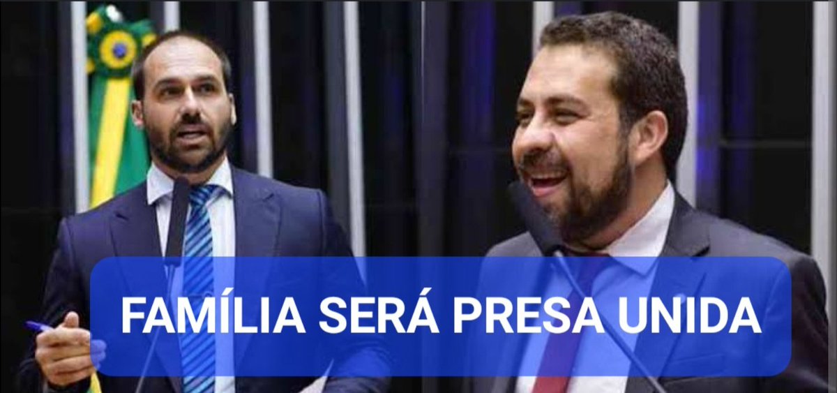 Rede Marco (@rede_marco) on Twitter photo BOULOS <a href="/GuilhermeBoulos/">Guilherme Boulos</a> PÕE A BOCA NO TROMBONE!
“Estamos chegando à cena do crime!"
"O chefe do golpe é o pai do Bananinha", diz após descoberta de sociedade de Eduardo Bolsonaro com golpista nos EUA
O deputado federal Guilherme Boulos repercutiu no Twitter, nesta sexta-feira, BOULOS <a href="/GuilhermeBoulos/">Guilherme Boulos</a> PÕE A BOCA NO TROMBONE!
“Estamos chegando à cena do crime!"
"O chefe do golpe é o pai do Bananinha", diz após descoberta de sociedade de Eduardo Bolsonaro com golpista nos EUA
O deputado federal Guilherme Boulos repercutiu no Twitter, nesta sexta-feira,