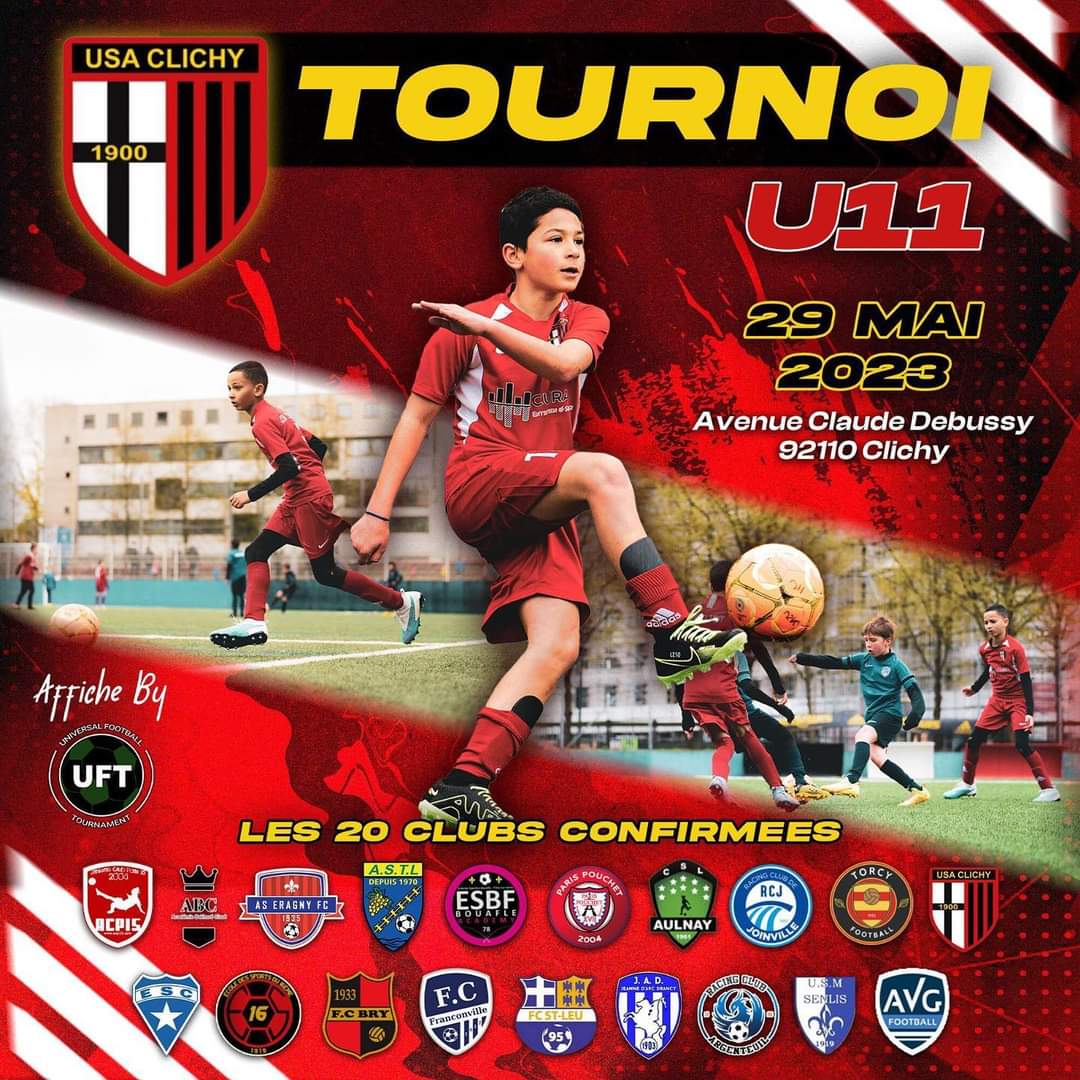 villeclichy's tweet photo. Organisés par l'Usa Clichy, les tournois régionaux U11 et U13 auront lieu ce week-end au stade Paillou. On vous y attend nombreux ! #usaclichy #football #clichy https://t.co/wLWLEUIcBa