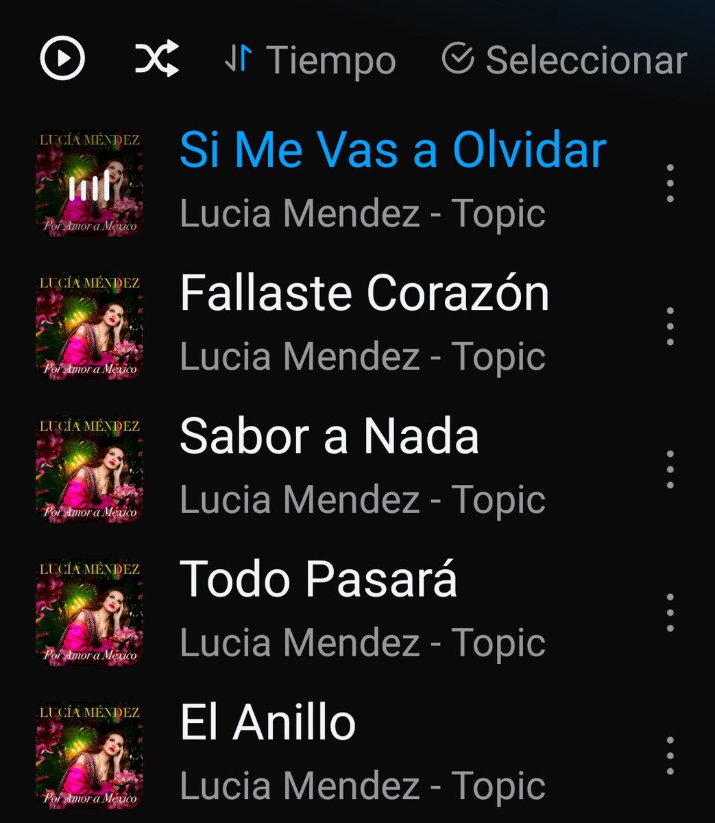 .<a href="/LuciaMendezOf/">Lucía Méndez</a> Ya escuchando mi playlist de lo más nuevecito mi Lety !