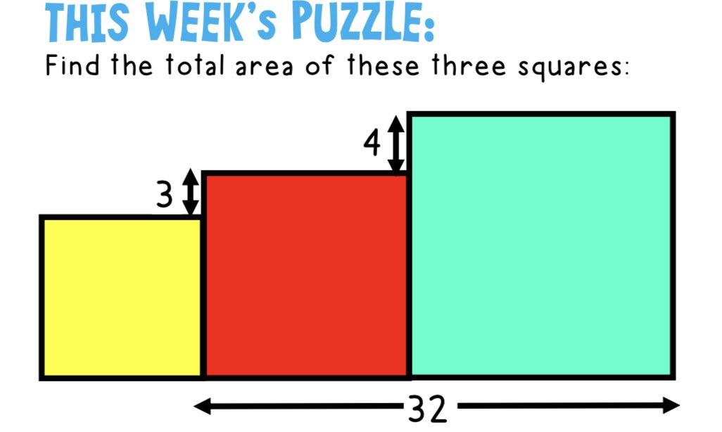 RT @aap03102: How would YOU tackle this cute wee puzzle from Issue 641 of my #MathsNewsletter? https://t.co/Sj3KkfHta6