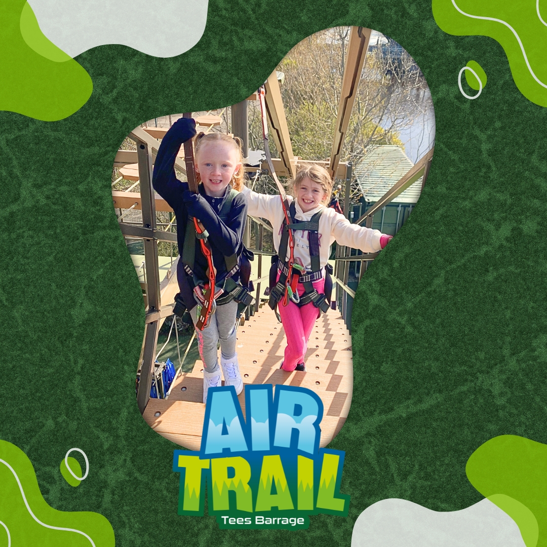 We are so excited to welcome you all for some May Half Term fun! 

Next week is the perfect time to make even more family memories or give something new a try with your friends

Check out the times and prices for Air Trail this half term teesactive.co.uk/holiday-activi…