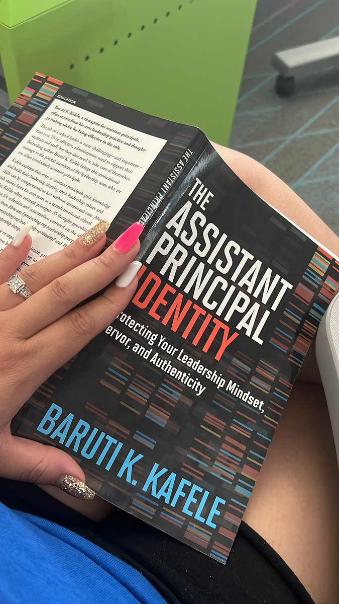 It’s officially SUMMER! I’m enjoying this new book by @PrincipalKafele as I prepare for my new role! #assistantprincipal #bittersweet #lifelonglearner #itsSUMMER