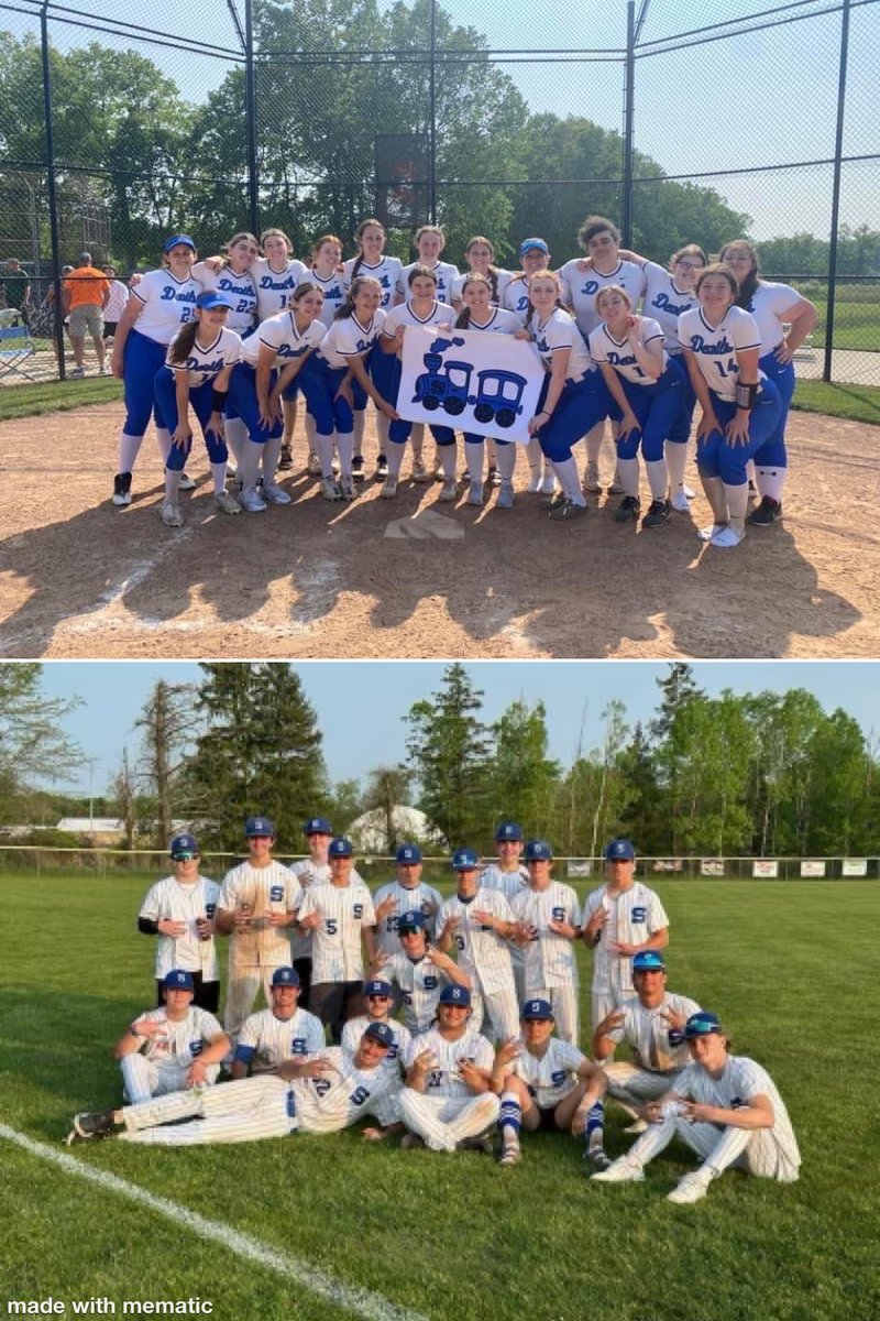 D10 Championship here we come!! 
Congratulations goes out to the Softball and Baseball teams as they both advance to the D10 Championship games. Both games will be held on Monday May 29, 2023.  The Girls play Seneca at the Hermitage Softball Complex... siap.ps/d5f551