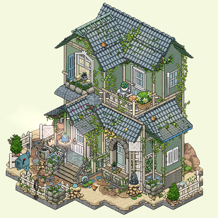 Summer Cottage🌊🐚 on <a href="/habboxfrance/">Habbox</a>