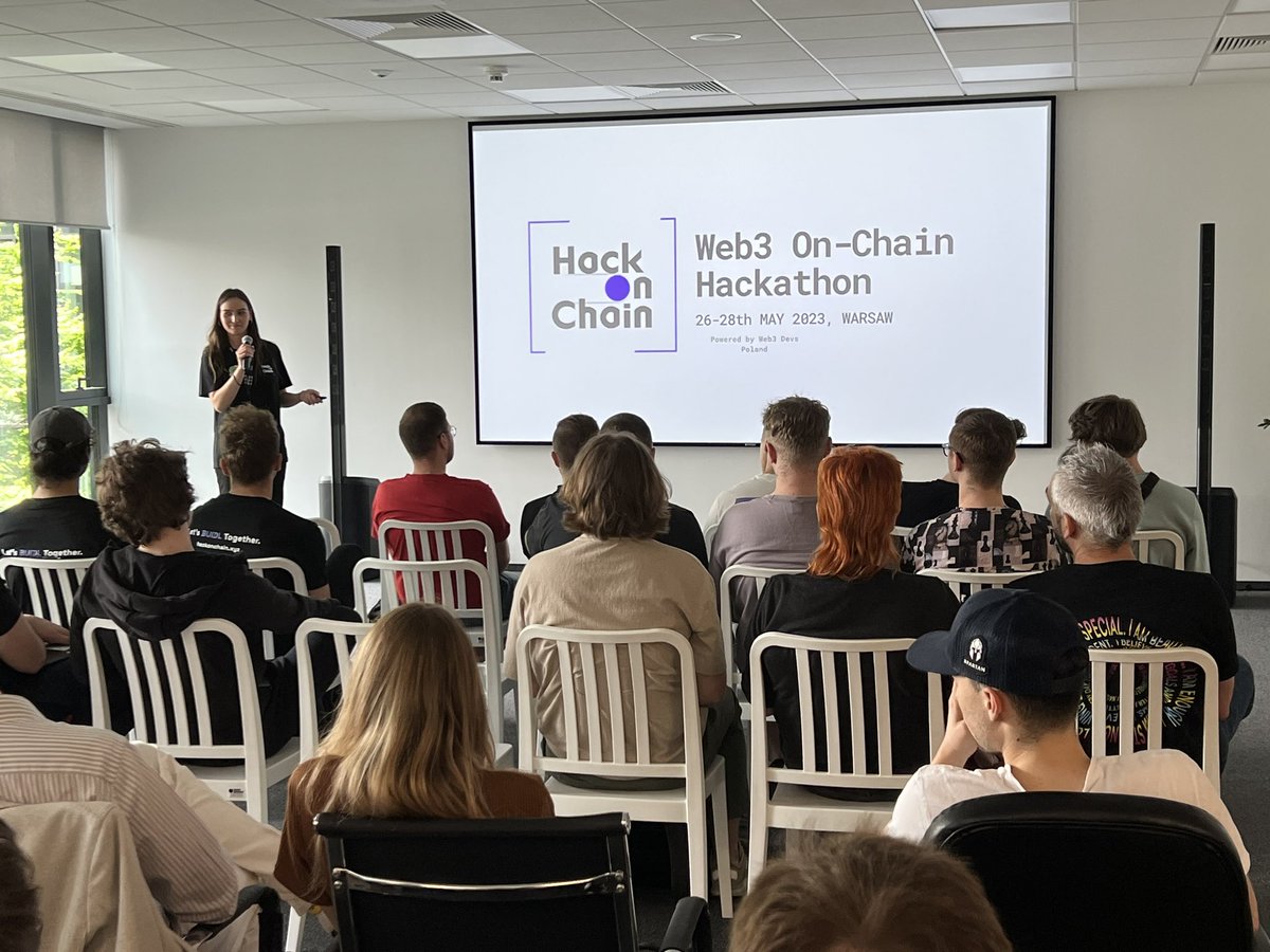 ParrySondhi's tweet image. Looking forward to mentor devs n hackers at @hackonchain 🚀
#StackOS #Web3 #Hackonchain #Hackathon #Warsaw #Poland #DeCloud #Dapps