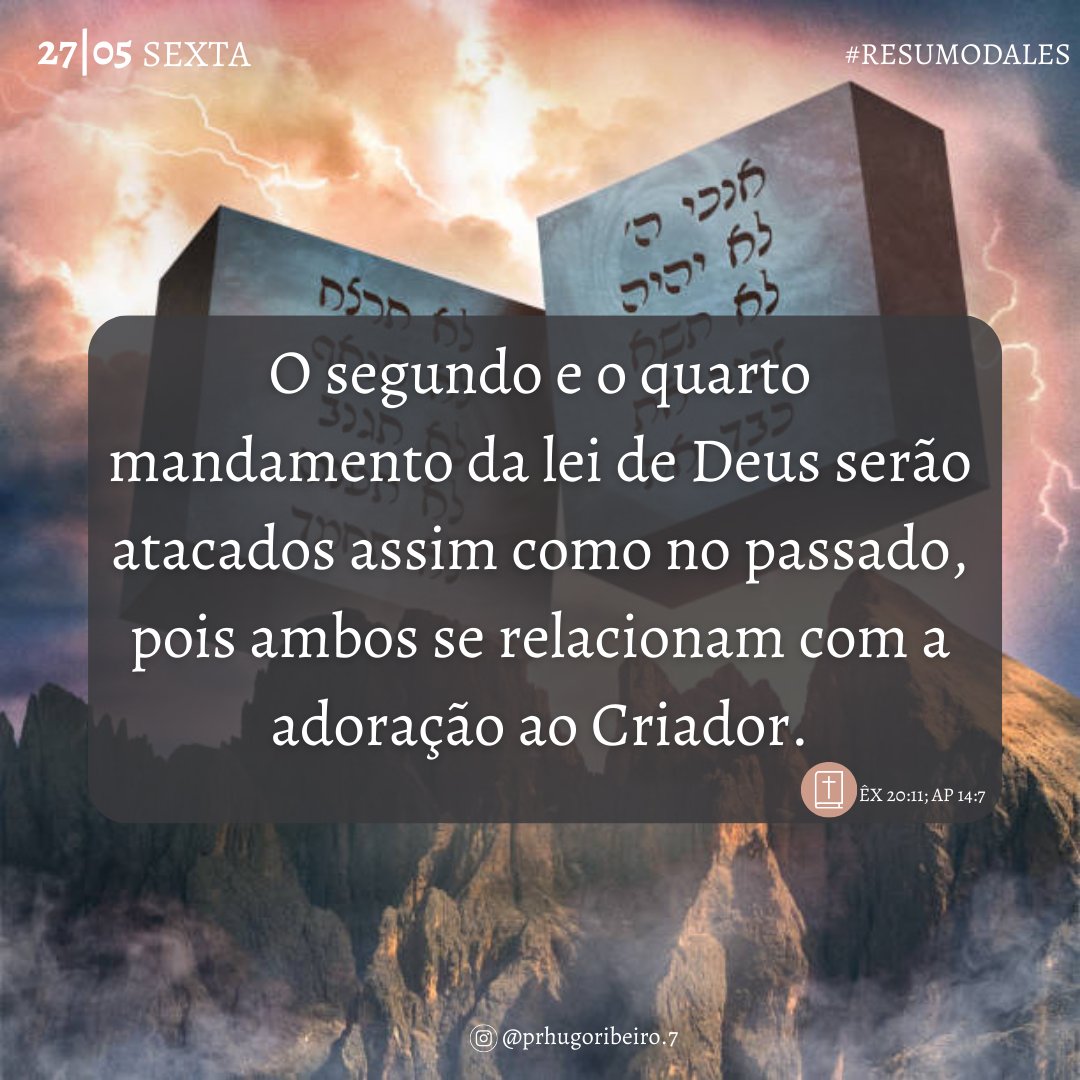 HugoRibeiro7hr's tweet photo. 1- A queda de Babilônia se relaciona a todos o sistema religioso corrompido, sobre este virá o juízo de Deus;
2- Assim como na antiga Babilônia, foi erguida uma imagem para adoração, assim ocorrerá nos últimos dias, por parte de Babilônia espiritual.
#leidedeus
#lesadv https://t.co/X3GBQXg5Th