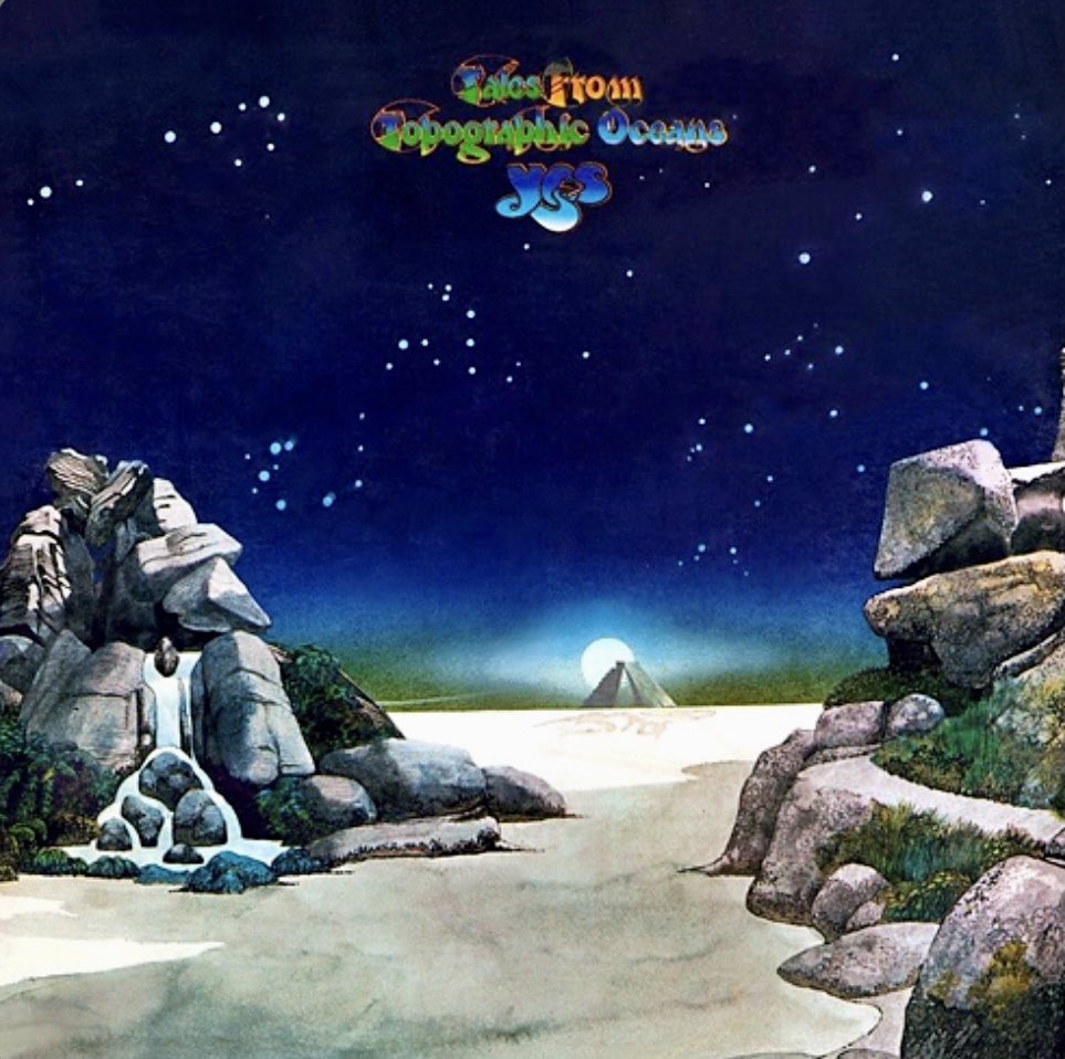 I’m listening to #Yes ”#TalesFromTopographicOceans” on my going home🚃🚃💨
Have a nice evening🌟

RIP. #AlanWhite  (June 14, 1949 - May 26, 2022) Powerful Drummer of Yes🥁