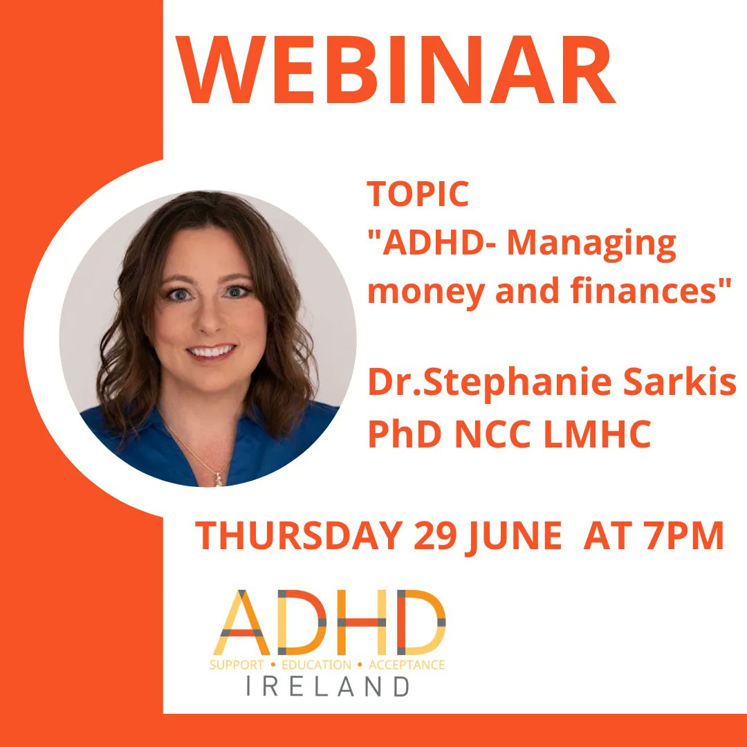 adhdireland's tweet photo. Webinar not to be missed! 
Simply  - How to avoid ADHD Tax 🫣 🙃 
Free registration here -> https://t.co/A1RD8NgWR7 https://t.co/nvG2JrxoUz
