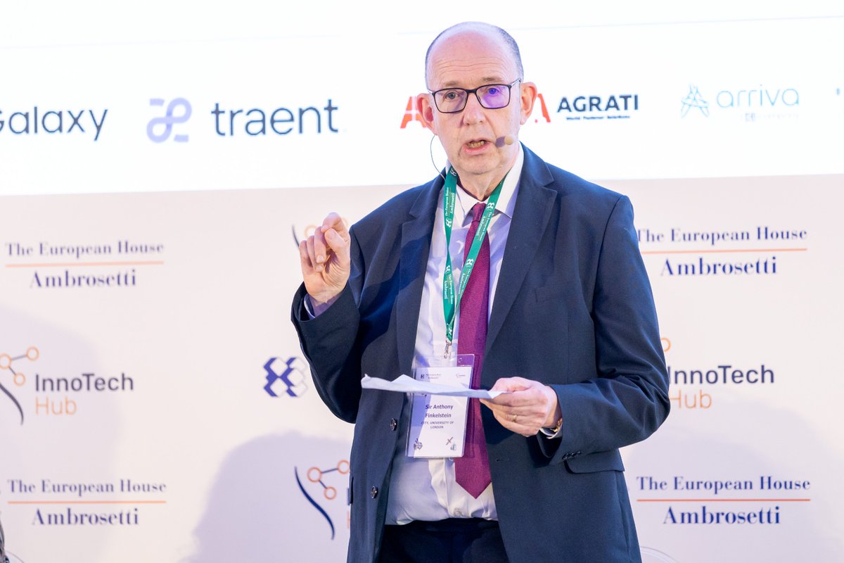 Ambrosetti_'s tweet photo. Basic #research and #innovation are not in a pipeline, they are in a jacuzzi: there must be an exchange that goes both ways for things to happen.
@profserious President @cityunilondon
#TechForum23 https://t.co/M1kzP75n3p