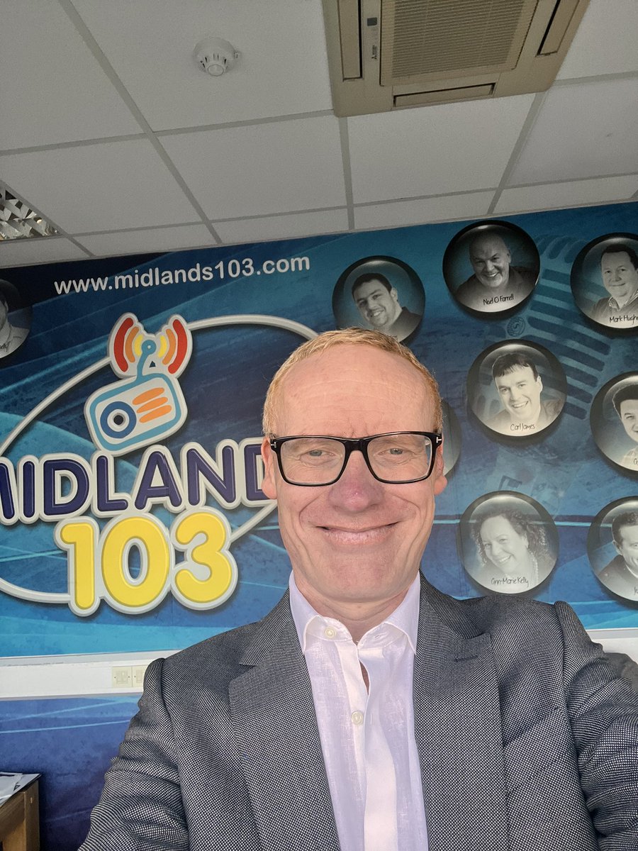 Just about to go live on <a href="/Midlands103/">Midlands103</a> with <a href="/103wf/">Will Faulkner</a> 

I’m expecting an easy ride on World Redhead 👨‍🦰 day <a href="/FrsRecruitment/">FRS Recruitment</a>