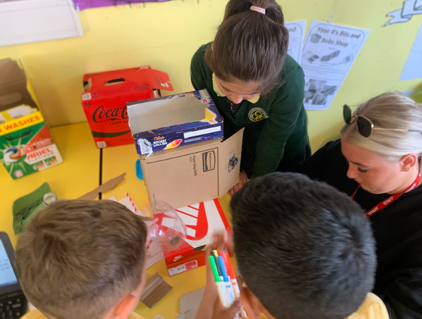 We used a range of price lists and even traded and sold to other teams. Everyone demonstrated an excellent set of leadership skills, teamwork and creativity! @csc_stem #CreativeCatryn #AmbitiousAlys [2/3]