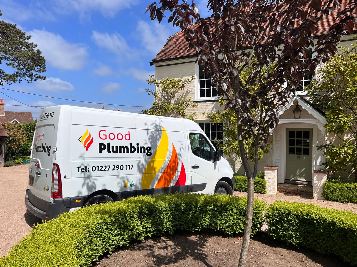 🎉Happy Friday, today the team are out at 💚 beautiful home in Kent for our latest plumbing project, give us a 👋wave if you see us around. 

😱 If you have any plumbing or heating emergency please ☎️01227 290117 #kent #hernebay #plumbing #heating #boiler #boilerservice #friday