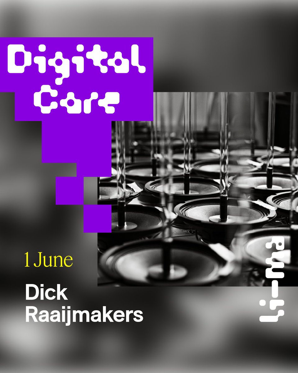 lima_media_art's tweet image. Digital Care: Dick Raaijmakers // Thu, 1 June at DCR den Haag in collaboration w/ @KonContweets. As the title suggests, the focus is on Dick Raaijmakers &amp;amp; his work Ideophone I

RSVP bit.ly/RSVPDCareIdeop…
Attend &amp;amp; read more bit.ly/45tGWjz

#digitcalcare #limamediaart