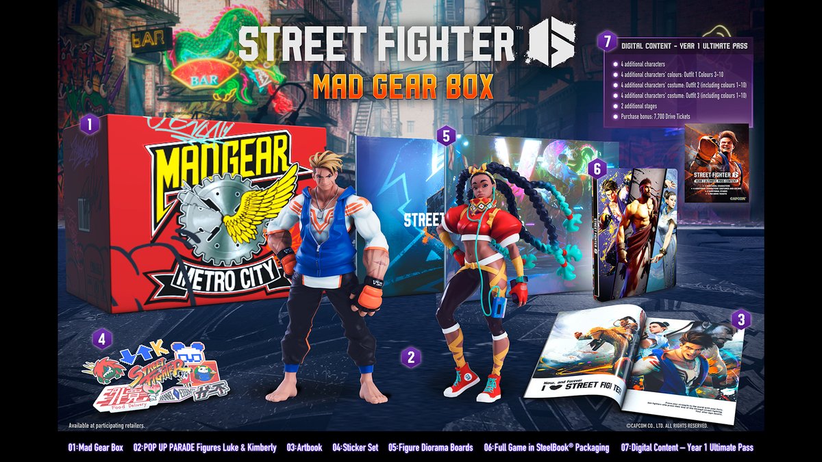 GAMEdigital's tweet image. #WIN 🥊😎 

We're giving away you the chance to win a Street Fighter 6 Collectors Edition for the PlayStation 5! 🔥

To enter: 
🕊️ RT this post
🧑‍🤝‍🧑 Tag a friend
💫 Follow us @gamedigital

T&amp;amp;Cs apply 👉 bit.ly/3gm66Mx
Ends: 11:59am BST 05/06/23
