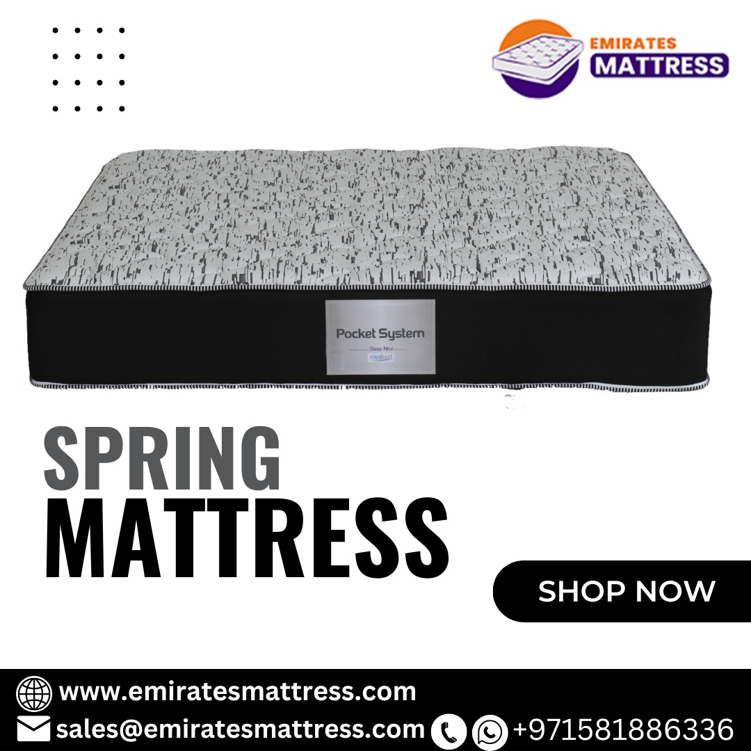 emiratesmattres's tweet image. "Awaken refreshed with our luxurious spring mattresses."

For more info please contact us on 
+971581886336, sales@ahomzon.com

#SpringMattressComfort
#SleepWellWithSprings
#SpringIntoComfort
#UltimateSupport
#DreamySprings
#SleepRevolution
#SpringBedSolutions
#LuxuryRest
