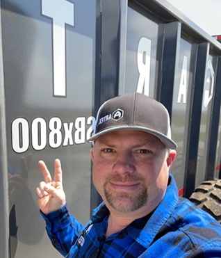 Where in the world is Shawn? He was spotted at Artex dealer, Homan Inc., in Maria Stein, Ohio. #ArtexStrong