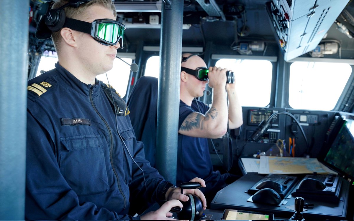 rlaivasto's tweet photo. Ohjusveneet Hamina ja Pori sekä miinalaiva Uusimaa laivatykistö ammunnoissa #ADEX123 -ilmapuolustusharjoituksessa. Osana toimintaa toteutettiin vinssausta NH90 helikopteriin yhteistyössä @UtinJR #ilmatorjunta #merivoimat #maavoimat #ilmavoimat https://t.co/CC4rifXOEr