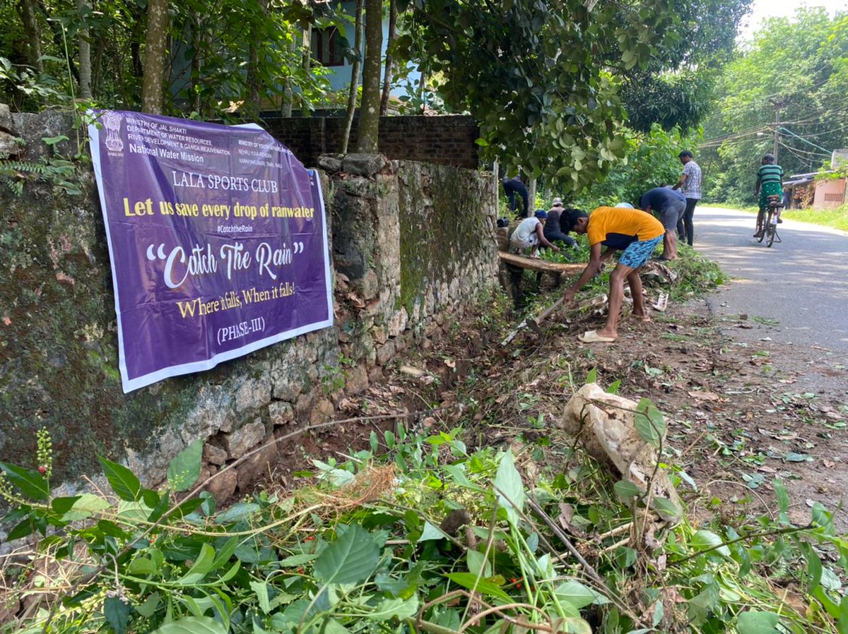 NYK_Kanyakumari's tweet photo. Catch The Rain-III Phase programme has been organised by LALA SPORTS CLUB at Arumanai and the surrounding villages of Kanyakumari district in the month of May 2023.
#CatchTheRain #nykkanyakumari #Nationalwatermission #nyksProgramme #NYKSIndia #JalShaktiAbhiyan #departmentofyouth https://t.co/guXwdwxXNo