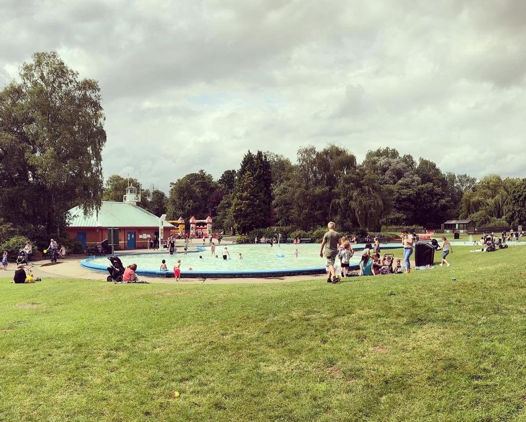 Derby Parks on Twitter "Markeaton Park paddling pool and Chaddesden