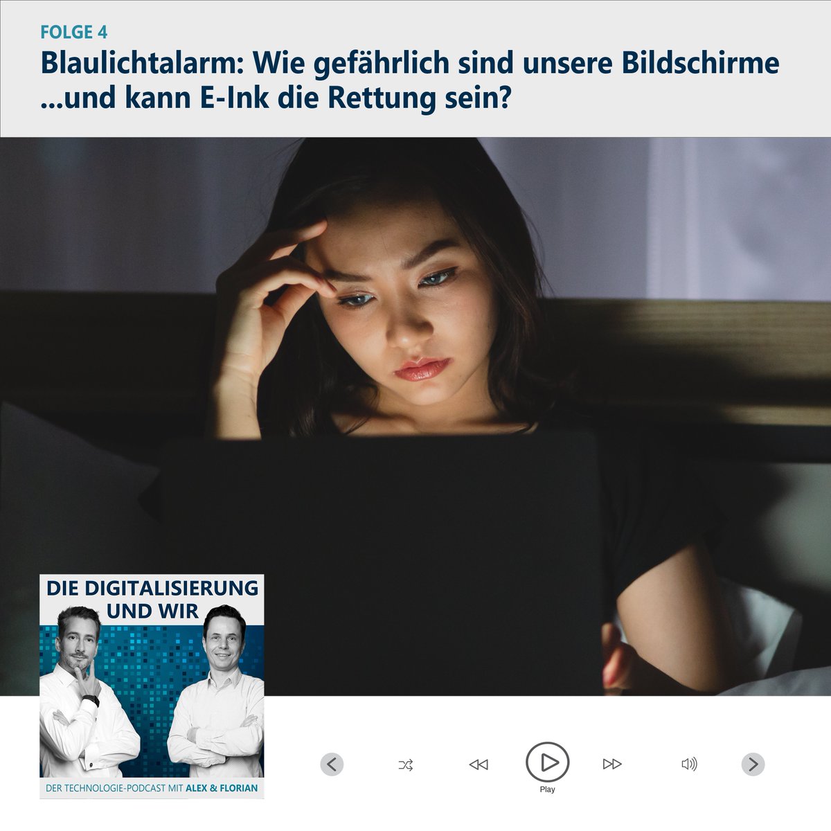 Ich hoffe eure Bildschirme sind aus. Solltet ihr diesen Tweet dennoch sehen, hört doch mal in Folge 4 vom Podcast rein. <a href="/xlth/">Alex Loth | Dev & Author</a> und ich reden über die Blaulichtstrahlung, die von unseren Geräten ausgeht, und diskutieren, ob E-Ink die Lösung sein könnte. lnkd.in/eGSrYEKv