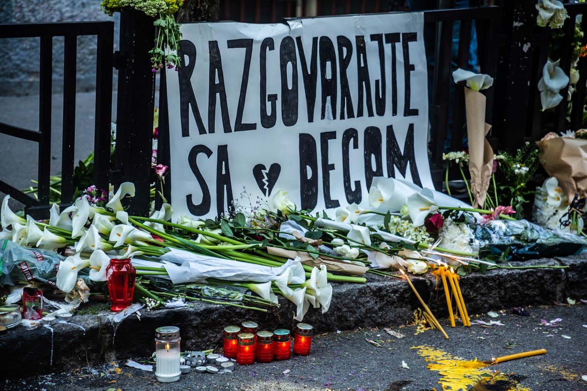 'What mass shootings in Serbia tell us about systemic violence and social death'

#massshootings #Serbia #systemicviolence #violence #socialdeath #death #demonstrations #Belgrade

Read the article here: en.dialektika.org/society-politi…