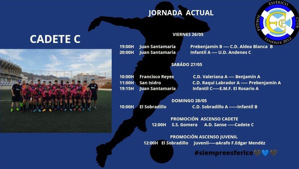 Jornada Actual🖤💙

¡Si se puede!

#siempreesferico🖤💙 
#damosunpasoalfrente
