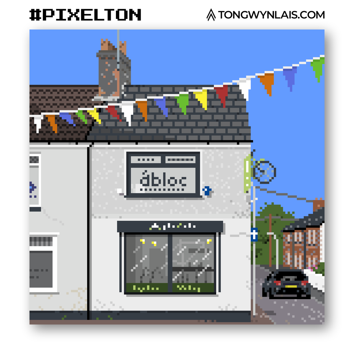 mytongwynlais's tweet photo. For new followers, this is the 21st illustration of buildings in Tongwynlais, Cardiff.

This is @plan2ridebikes and @abloc_physio 

#Tongwynlais #Cardiff #PixelTon #PixelArt #PixelCardiff #PixelArtCardiff #IllustratingCardiff #Aseprite https://t.co/hfI90pEC5f