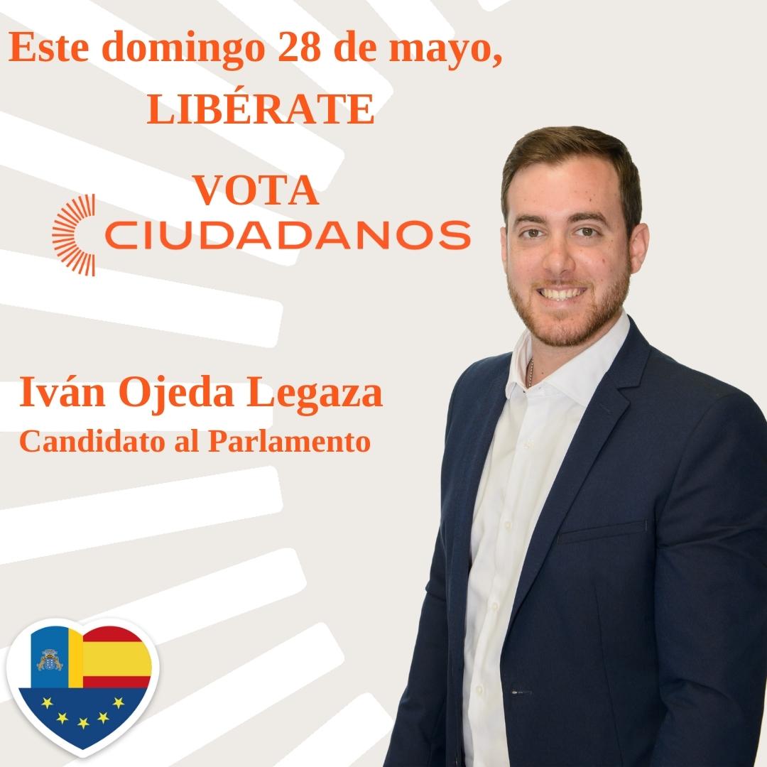 📆 Este domingo 28 de mayo #Libérate #VotaCiudadanos 🗳💪🏻🧡🇮🇨