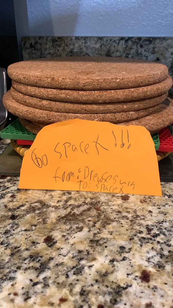 KevinMurch's tweet photo. @elonmusk This is what a teacher,s kid does when he doesn’t have school but his parents still are teaching class, so he gets dragged along to school, he writes notes for the next Falcon-9 launch!!! https://t.co/EesoNkzq40