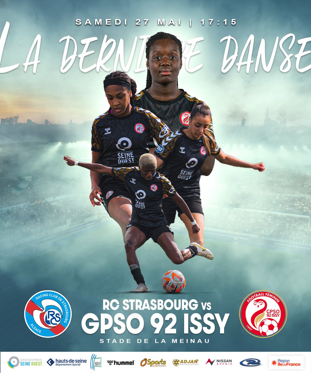 PARISSOCOEUR's tweet photo. Un dernier match de D2F en lever de rideau du match de @Ligue1UberEats Strasbourg - PSG ðð€©
ð @RCSA
ð 17h15
ð Stade de la Meinau
#RCSAISSY #D2feminine #allezleschouettesðŠðŽâ«ïž https://t.co/kdsGUafb1Z