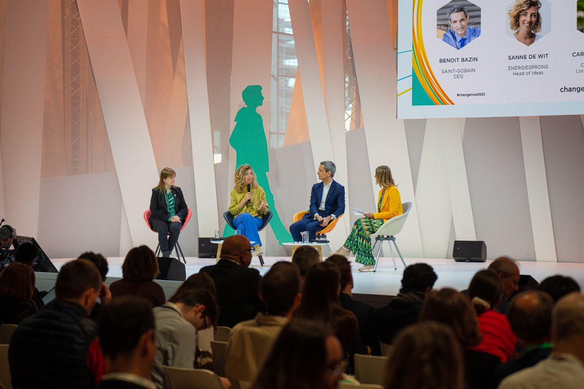 Energiesprong EU (@energiesprongeu) on Twitter photo 📢Sanne de Wit, Head of Ideas <a href="/EnergiesprongEU/">Energiesprong EU</a> speaking at the #ChangeNow2023 summit today.
#ChangeNOW is building bridges between entrepreneurs, business leaders and policy-makers to accelerate change & tackle our planet's biggest challenges🌍♻️ 📢Sanne de Wit, Head of Ideas <a href="/EnergiesprongEU/">Energiesprong EU</a> speaking at the #ChangeNow2023 summit today.
#ChangeNOW is building bridges between entrepreneurs, business leaders and policy-makers to accelerate change & tackle our planet's biggest challenges🌍♻️